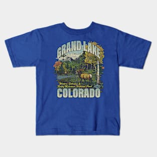 Grand Lake, Colorado 1881 Kids T-Shirt